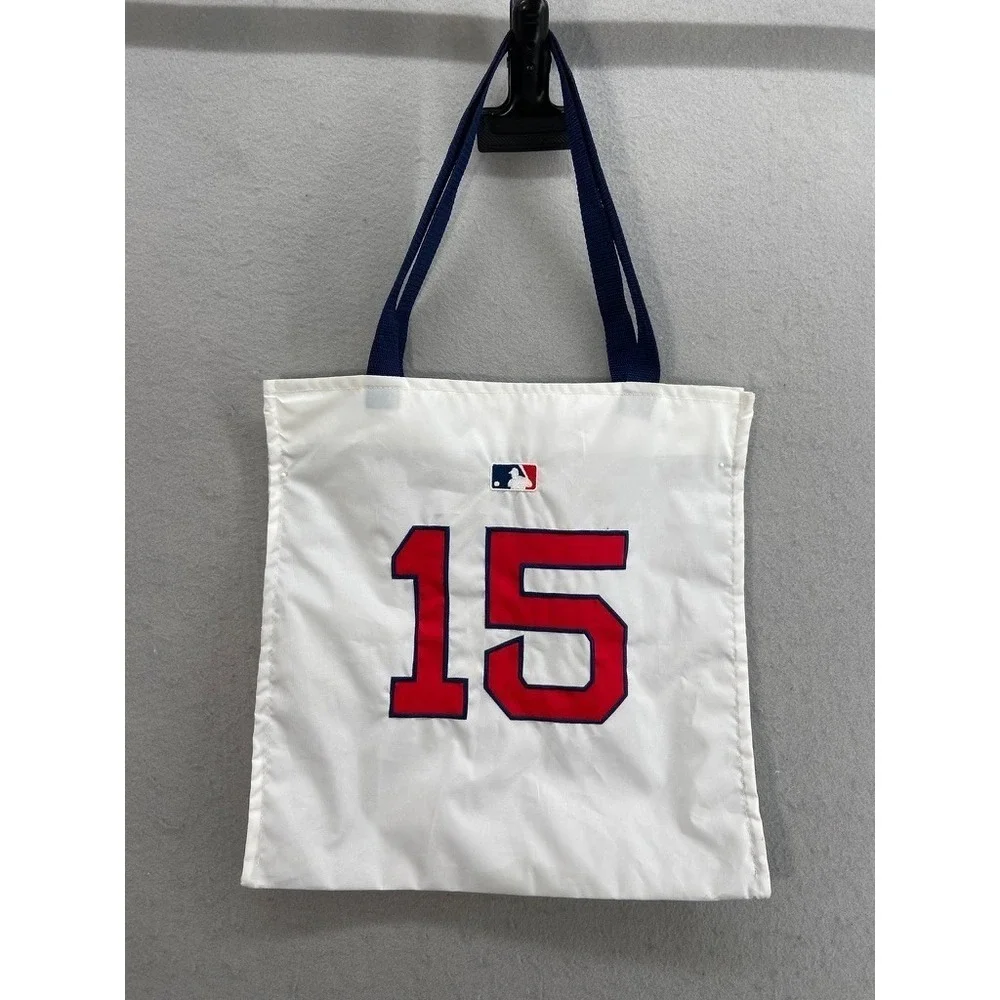 NWT MLB Boston Red Sox Jersey Tote Bag MLB #15 on Back‎